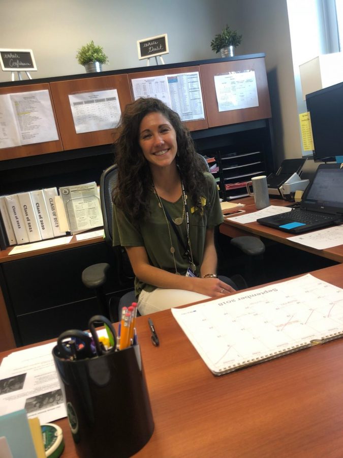 Miss+Kadish+is+the+newest+member+of+the+Dallastown+Counseling+team.+A+Dallastown+grad%2C+Kadish+will+be+here+all+year+while+Mrs.+Wabnik+is+on+maternity+leave.+