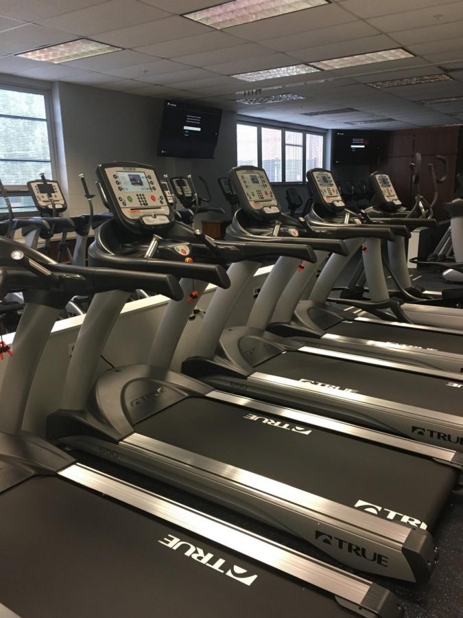 This past summer, Dallastown created a new fitness room in the back gym hallway in the space that was once two health classrooms.  The room is now open to club members during Wildcat Periods to exercise at their own pace.  
