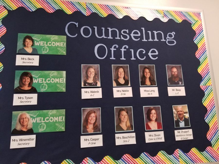 There are many counselors available for students to talk to about anything including social, academic, and emotional needs.