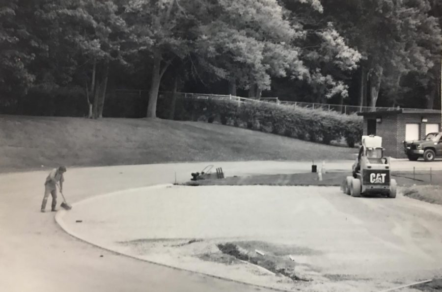 In addition to the construction on the building, DHS's track and football field was also under construction for a period of time.