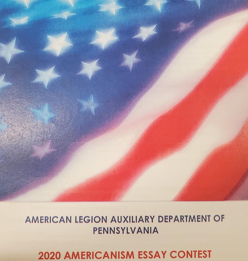 The Americanism Essay is a contest hosted by the American Legion Auxiliary Department of Pennsylvania. The Essay contest is held annually and deals with topics about America and American soldiers
