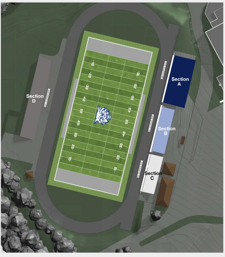 For this year’s graduation Dallastown has sectioned seating areas where attendees will be seated according to their ticket color.
