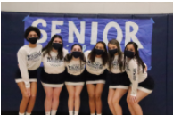 Dallastown sophomore, Hanna Atkinson, took this picture of the Dallastown senior cheerleaders on the basketball senior night. She noted that this is one of her favorite pictures shes ever taken.