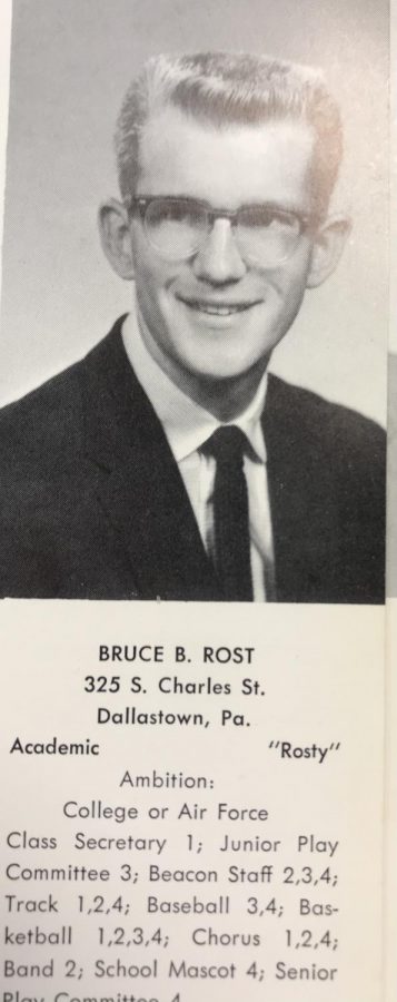 Bruce+Rost+was+very+involved+at+Dallastown+during+high+school.+He+was+a+member+of+several+sports+teams%2C+several+music+groups%2C+and+The+Beacon.+He+was+also+the+first+ever+Willy+the+Wildcat.+