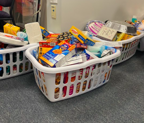 Caring and Sharing Baskets had  a great turnout this year. Teachers, their classes, and their clubs/activities brought in donations, filling the entire counseling office to help those in need in our district. 