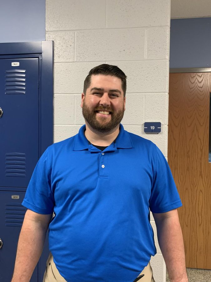 Bowling club advisor Mr. Zelger has held 5 different sports coaching positions in his 10 years at Dallastown.