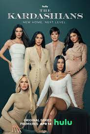 The Kardashian/Jenner family new poster for their Hulu series The Kardashians. 