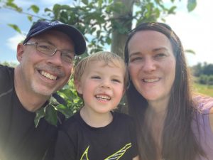 Dr. Wilson and her family: Matthew, her four-year-old son, and her husband, Mr. Eric Wilson. In the midst of planning for the new school year, the Wilsons went on adventures to spend time with one another.