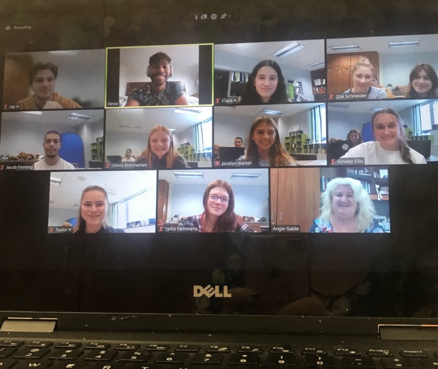 Voice contestant and DHS grad Devix visited with The Beacon staff via Zoom earlier this month. 