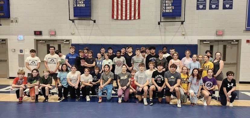 The+2022+Dallastown+boys+and+girls+wrestling+teams+come+together+to+work+on+their+skills+and+techniques+for+the+upcoming+season.++