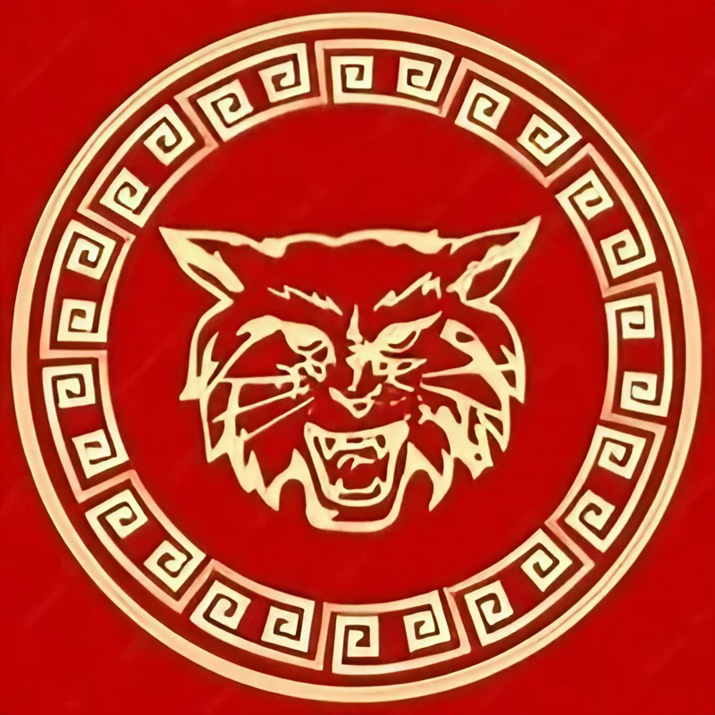 The Chinese Culture Club uses clever design to incoportate the schools logo with Chinese symbols.