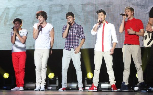 One Direction performs at Hordern Pavilion, Moore Park, Sydney, Australia 2012.