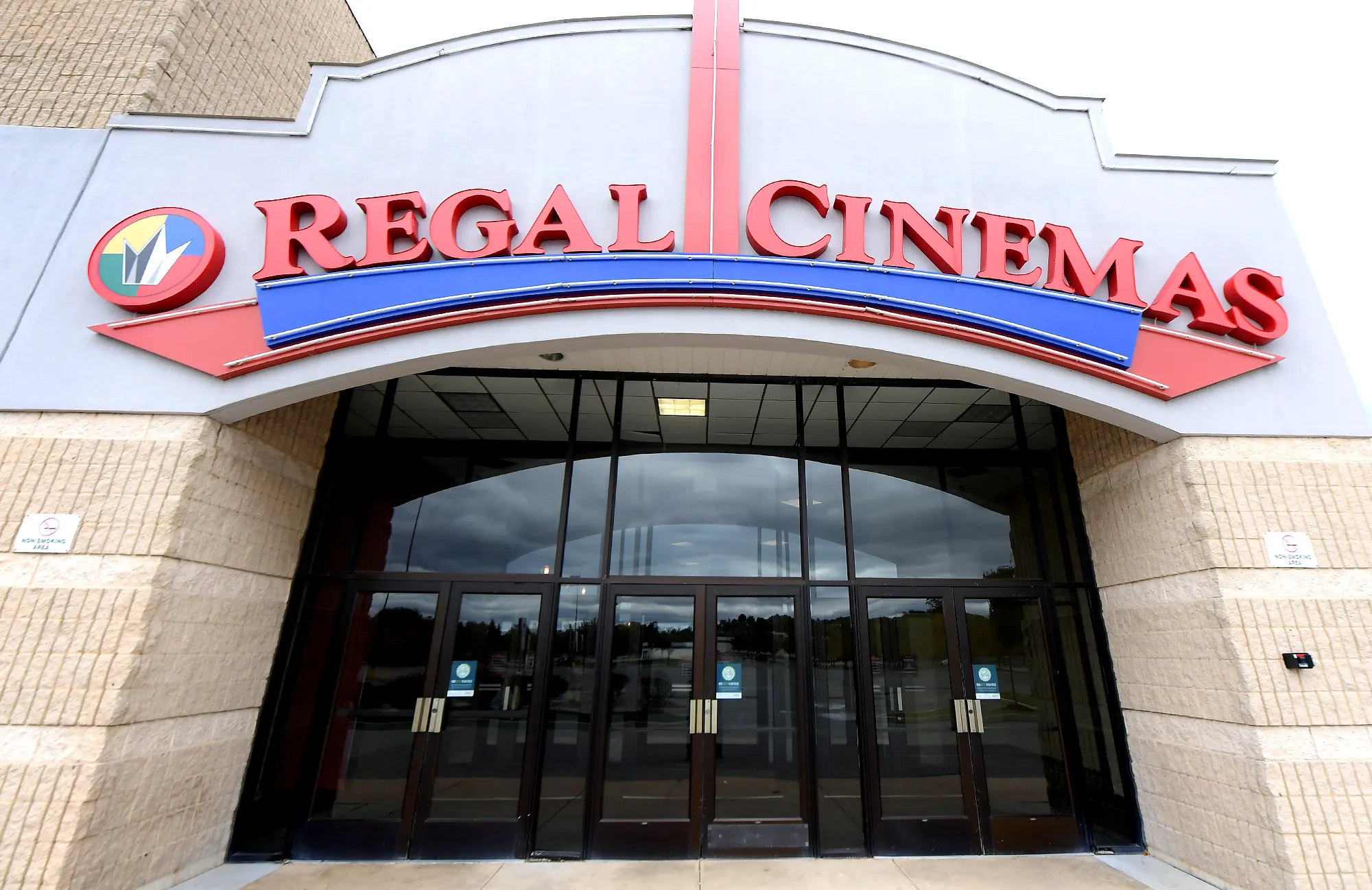This is a photo of Regal Cinemas, located in West Manchester. 