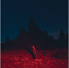 This is the cover art for Phoebe Bridgers’ second album, “Punisher.” She released this album in June of 2020 with her record label Dead Oceans (Dead Oceans)