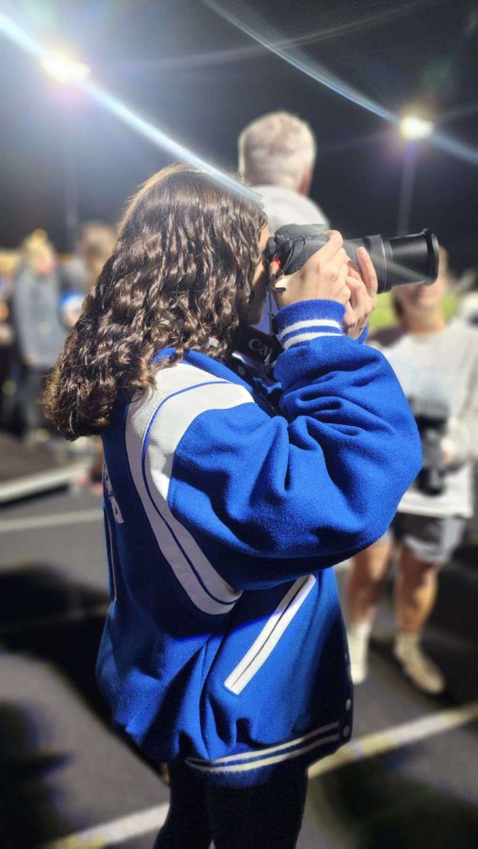 Junior Sienna Seufert spends most of her time on sidelines of Dallastown sporting events. 