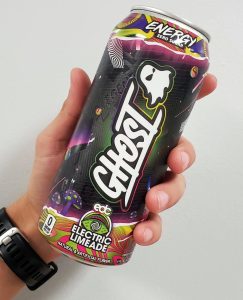 Ghost's collaboration flavor with the EDC music festival. Electric Limeade was only available in the summer of 2024.