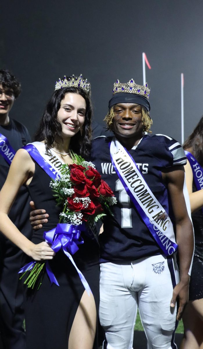 Homecoming King and Queen.