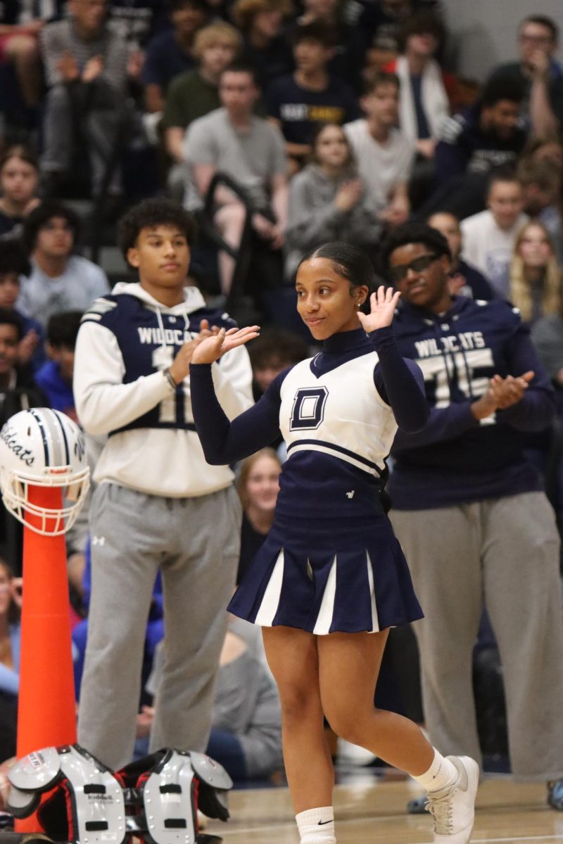 Hoco member walking out for introductions.