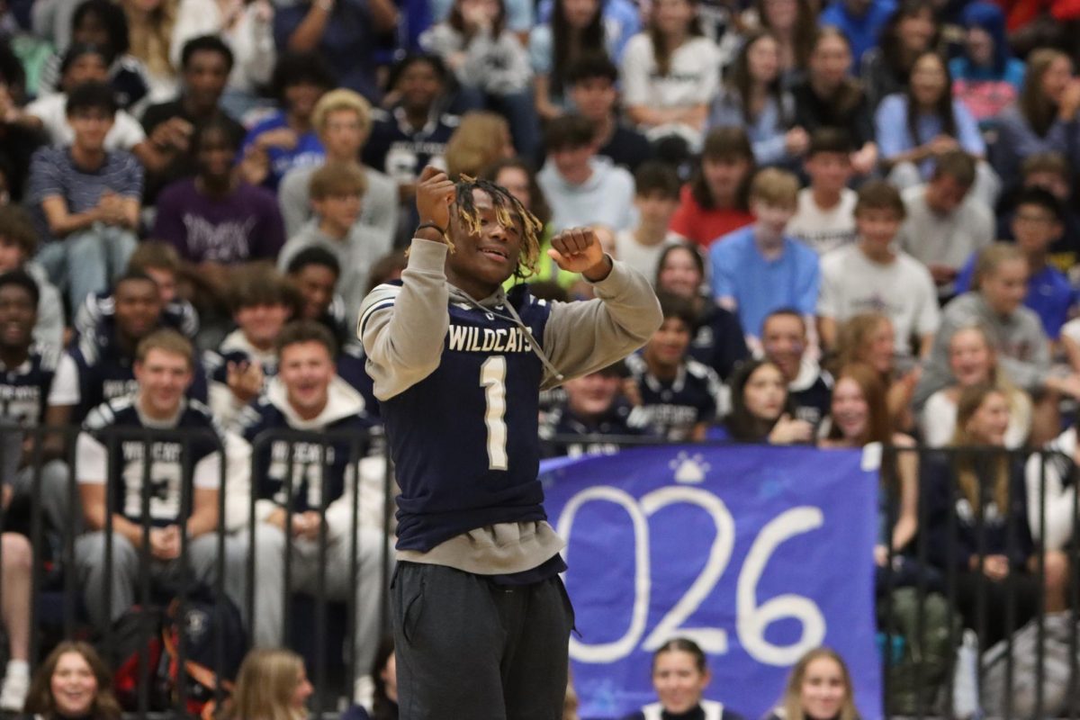 Hoco member walking out for introductions.