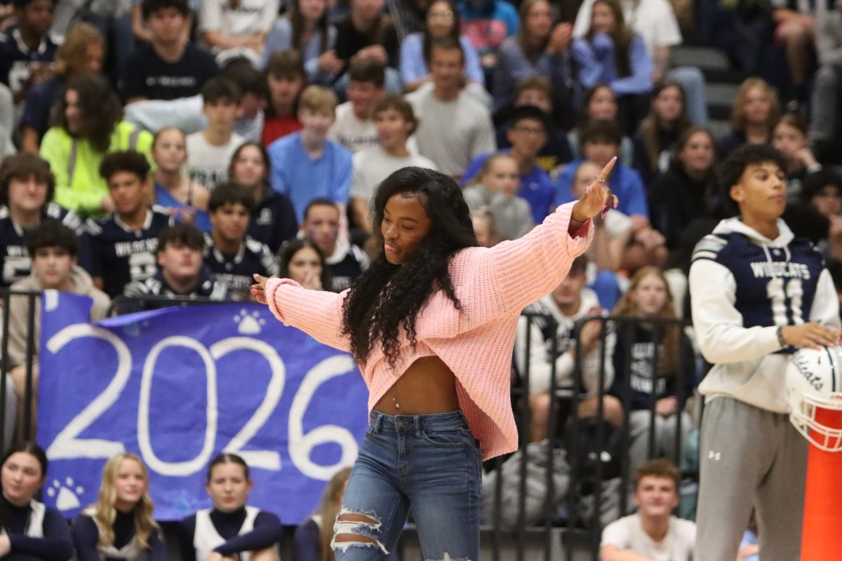 Hoco member walking out for introductions.