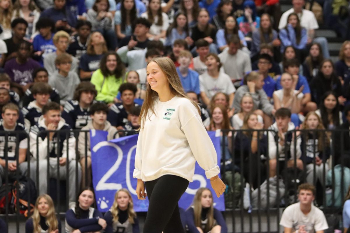 Hoco member walking out for introductions.