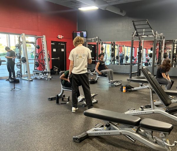 Many people find benefits at the gym other than just gaining muscle. One popular local gym is PA Fitness, pictured here. 