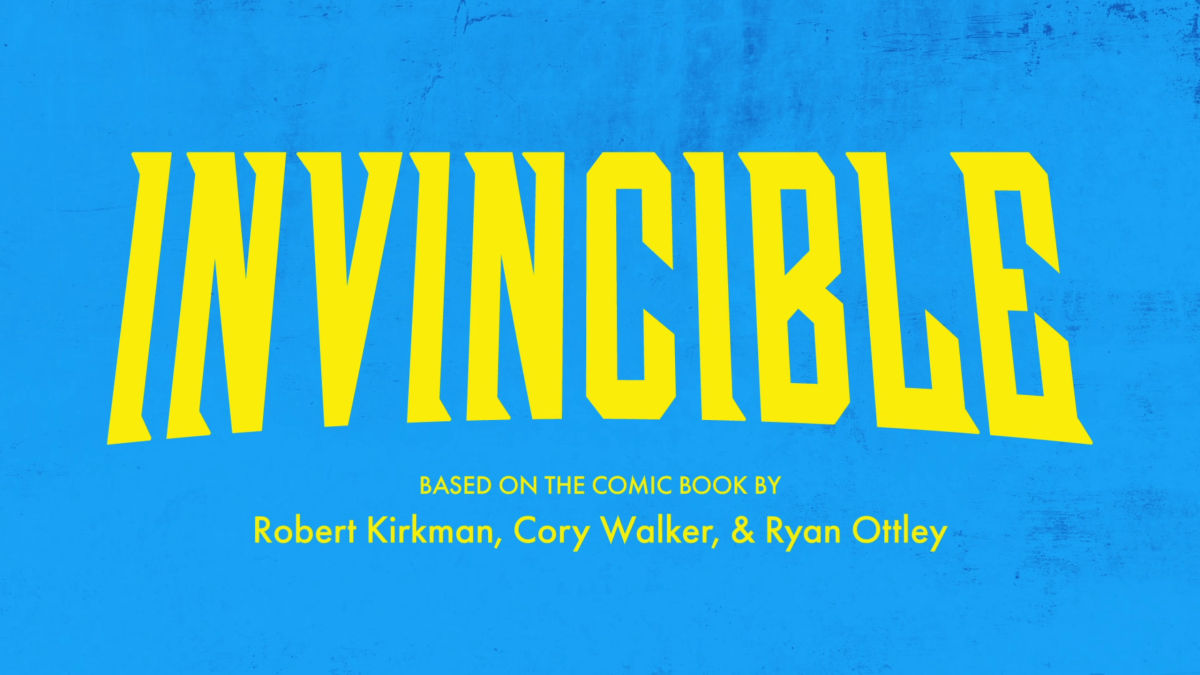 The title card for Invincible (Courtesy of Prime Video)