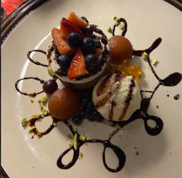 The "chocolate trilogy" from Hamir's Indian Fusion