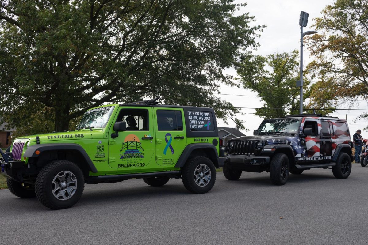  The organization decorates jeeps beforehand for their car show at the event, being able to promote the organization and spread awareness.