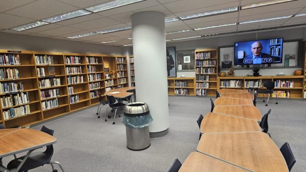 The Dallastown library has a ton of books in its catalog, but they have been being checked out less and less over the years. 