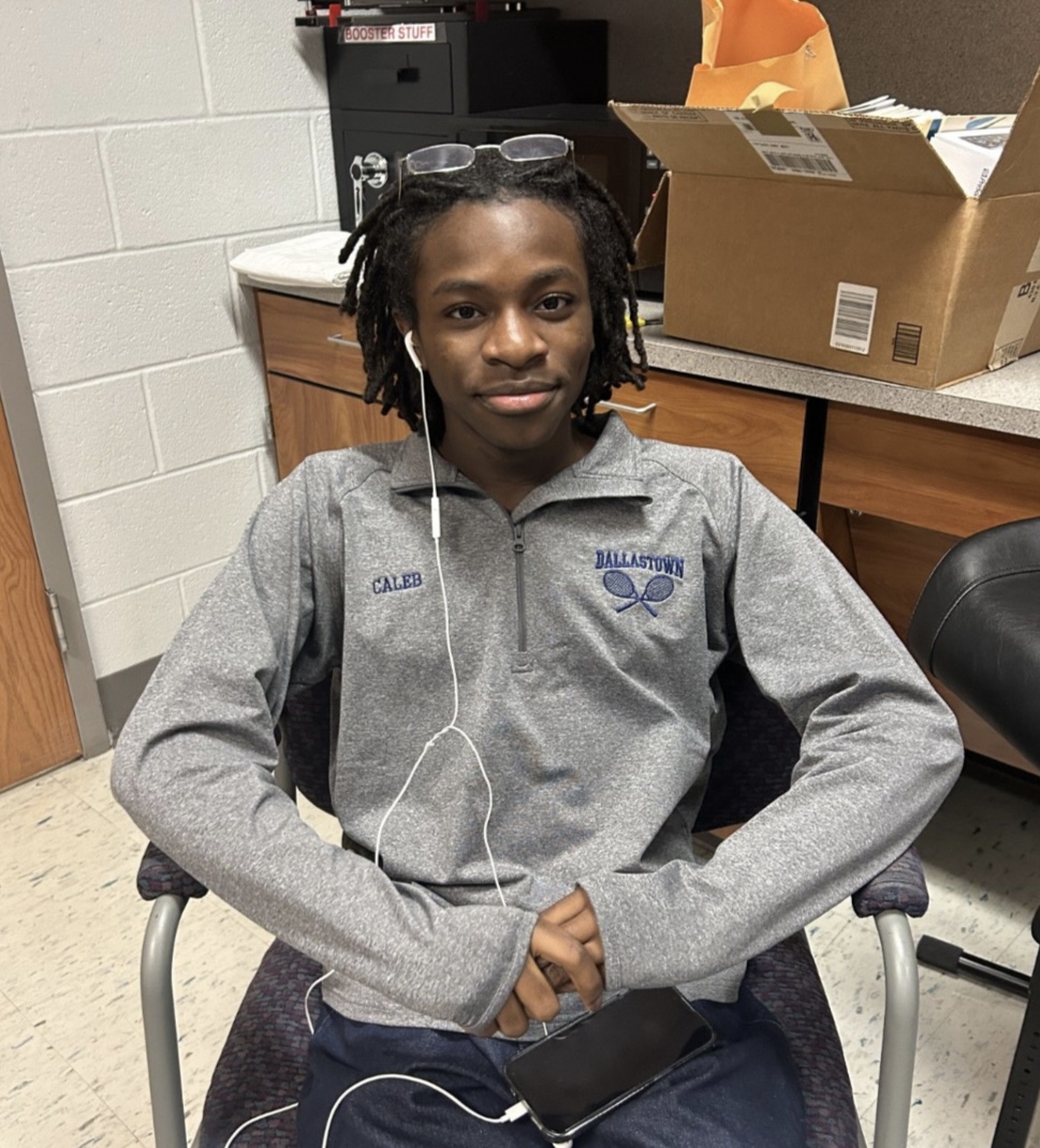 Caleb Armstrong, a talented musician, is incredibly involved in Dallastown's music department, showing his love for the arts.