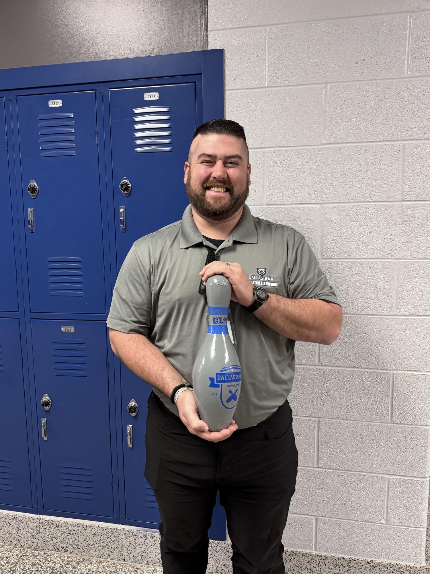 The Dallastown Bowling coach brings experience and enthusiasm to the lanes each season. 