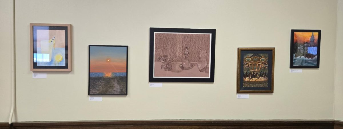 Dallastown students showed a variety of art work at the YCASE showcase. 