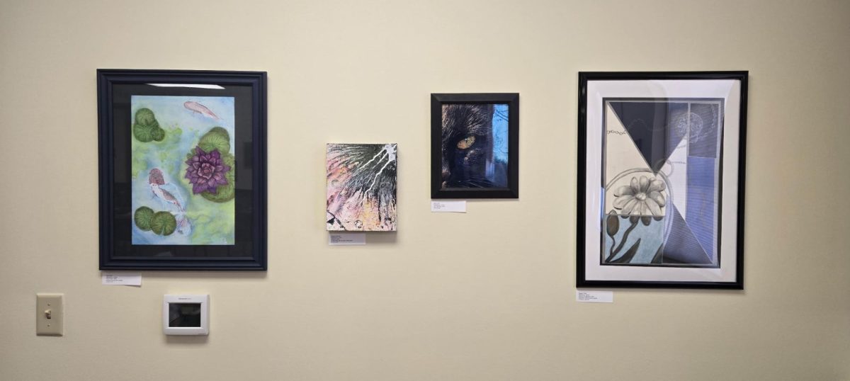 Dallastown students showed a variety of art work at the YCASE showcase. 