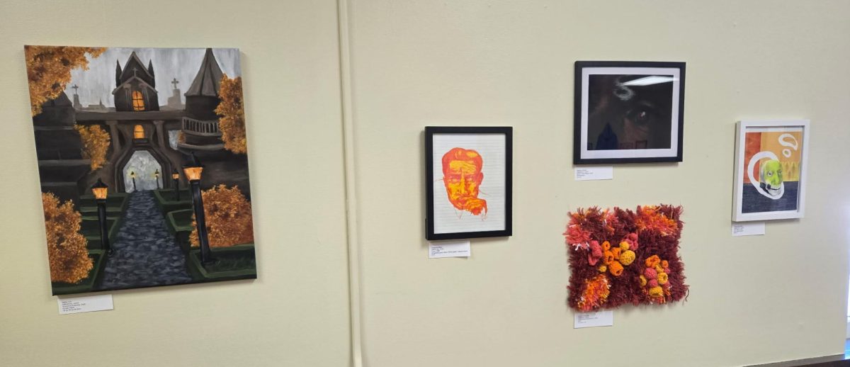 Dallastown students showed a variety of art work at the YCASE showcase. 