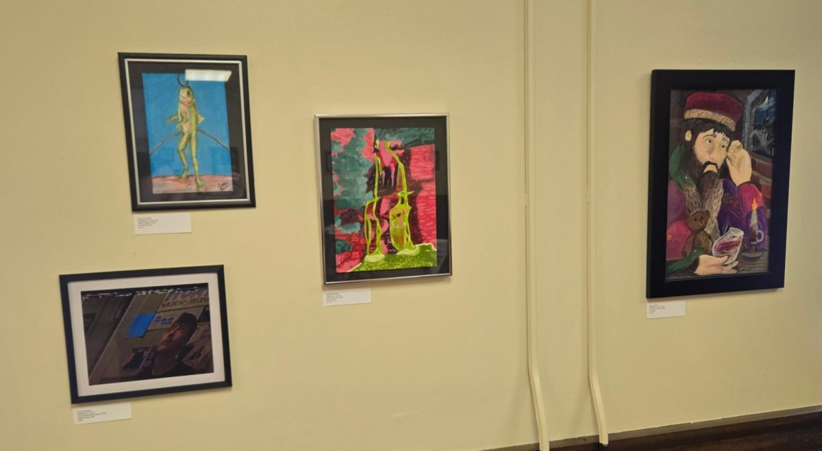 Dallastown students showed a variety of art work at the YCASE showcase. 