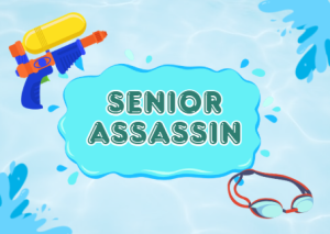 While seniors are enjoying the annual tradition of Senior Assassin, the schools administration doesn't harbor the same amount of enthusiasm about the elimination based game. (Graphic by Maggie Polek)